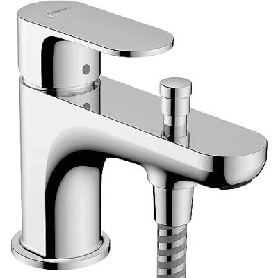 Image of hansgrohe Rebris S Monotrou Bath Shower Mixer Tap Chrome