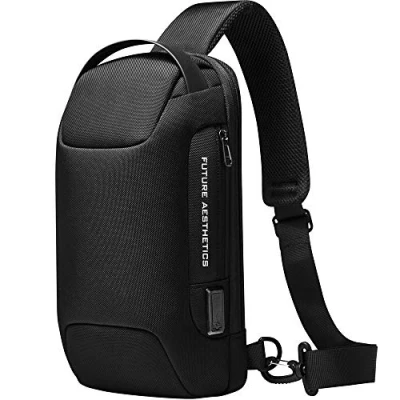 Image of Bange Sling Bag, Waterproof Men&#039;s Chest Bag Shoulder bags Crossbody Backpack for Men Backpacks