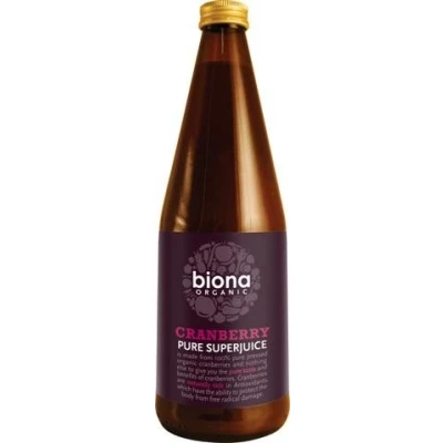 Image of Biona Organic Cranberry Juice, 750ml