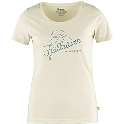 Image of FJALLRAVEN F83530 113 Sunrise T Shirt W Chalk White XS