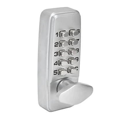 Image of Lazimin Mechanical Password Lock, Digital Door Keyless Entry Deadbolt Keypad, Widely Used in Gates, Parking Lots, Offices