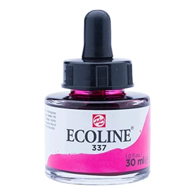 Image of Royal Talens Ecoline Liquid Watercolor 30ml Pipette Jar Magenta (11253371)