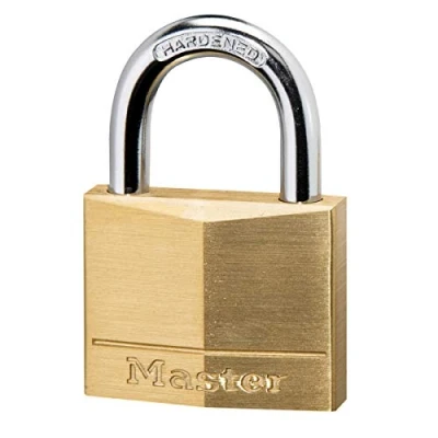 Image of Master Lock 40mm Brass Padlock