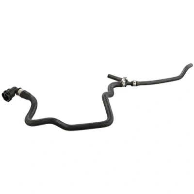 Image of 17127519254 Radiator Hose FEBI BILSTEIN 103415 EPDM (ethylene propylene diene Monomer (M class) rubber) BMW: 6 Coupe, 5 Saloon, Convertible
