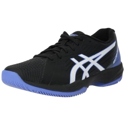 Image of ASICS Men&#039;s Solution Swift FF Sneaker, White/Sun Coral, 7.5 UK