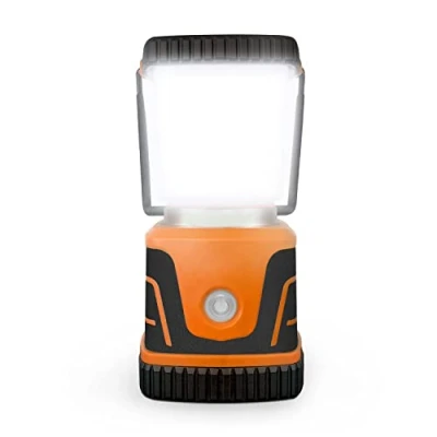Image of LED Camping Lantern 1500 Lumen Light Lamp, Up to 40 Hours Battery (D Size), Perfect Emergency Survival Kit Gear, Tough, Sturdy, Suited for Night Time Trips, Hiking, Camp Orange