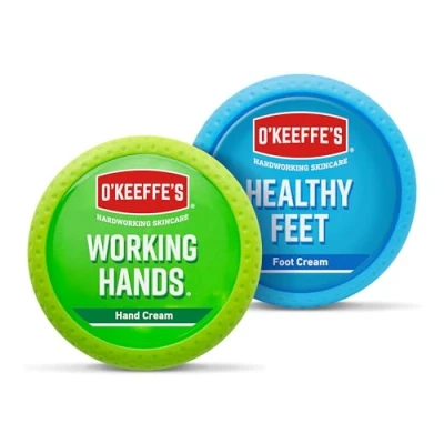 Image of O&#039;Keeffe&#039;s Working Hands 96g &amp; Healthy Feet 91g (Twin Pack)