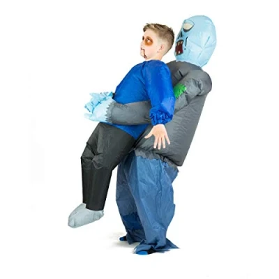 Image of Bodysocks® Inflatable Zombie Lift You Up Costume (Kids)