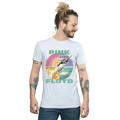 Image of Pink Floyd Men&#039;s Wish You were Here T Shirt Sport Grey Large