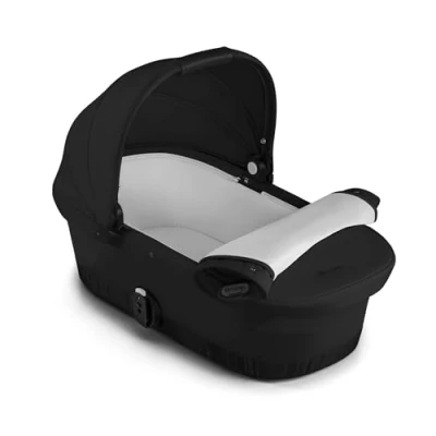 Image of Cybex Gazelle S Pushchair Carrycot 2023 Moon Black