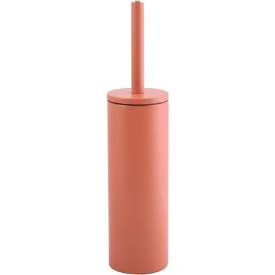 Image of Spirella Akira Toilet Brush with Hygienic Container, Terracotta Red