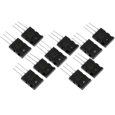 Image of Audio Power Transistor 5 Pair 2SA1943 2SC5200 High Amplifier Matched Silicon Black, Electronic Components