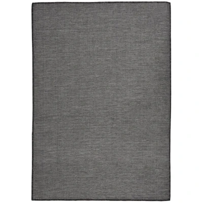 Image of vidaXL Outdoor Flatweave Rug 160x230 cm Grey