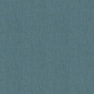 Image of Galerie Absolutely Chic Metallic Blue Hessian Effect Texture Wallpaper Roll