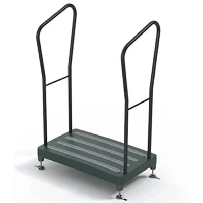 Image of Bigfoot Outdoor Half Step with Adjustable Height (up to 34st) Two Handles
