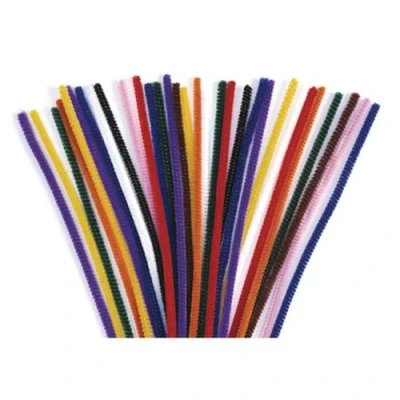 Image of ArkCRAFT Pipe Cleaners Assorted colours 300mm X 6mm Pk 100 (Jumbo Assorted)