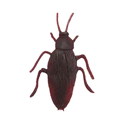 Image of GLIMDA Halloween gadget Plastic Cockroaches Joke Decoration Props Rubber Toy Gags Practical Jokes Toys Bugs Cockroach