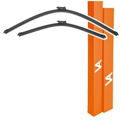 Image of VIA ALBION® Wiper Blades for: VW PASSAT (B8, 2014 onwards) All Weather Front Wipers Set
