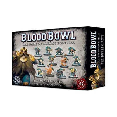 Image of GAMES WORKSHOP 99120905001 &quot;THE Dwarf Giants Blood Bowl Team Game