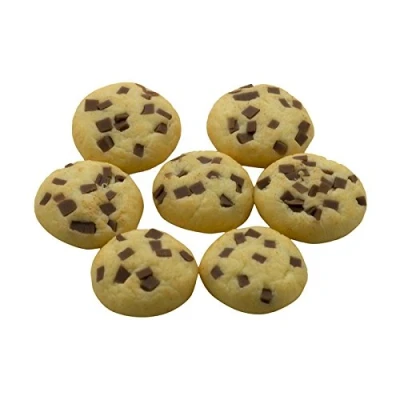Image of MyTinyWorld 6 x Dolls House Miniature Chocolate Chip Cookies