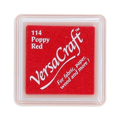 Image of Artemio Versacraft Poppy Red Pigment Ink Pad Small