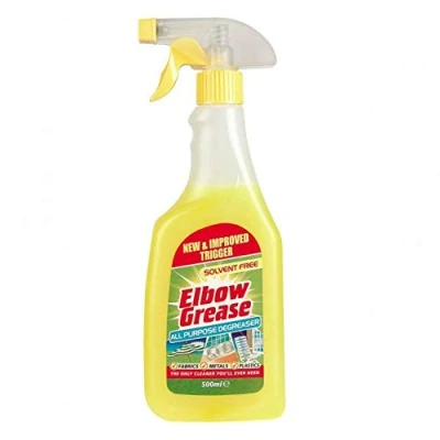 Image of Elbow Grease All Purpose DEGREASER 500ML New &amp; Improved Trigger Works on Metals, Plastics, and Fabrics