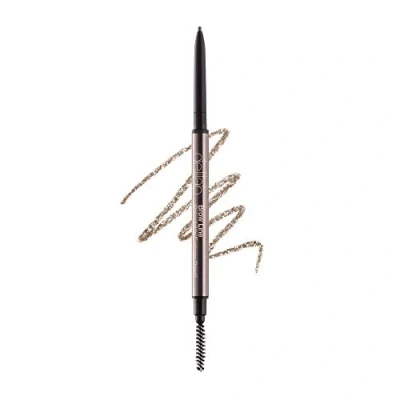 Image of delilah Brow Line Retractable Eyebrow Pencil With Brush Ash For Women 0.002 oz