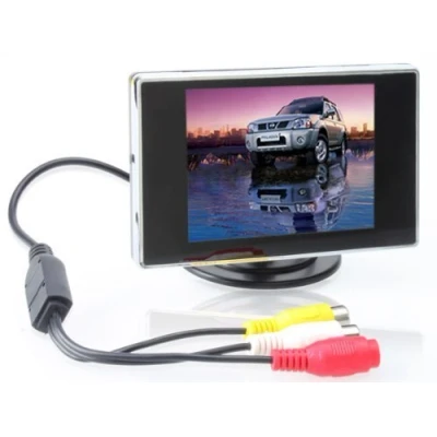 Image of BW 3.5 inch TFT LCD Car Monitor Digital Rearview Monitor,Car Parking for Car/Automobile and Vehicle Backup Cameras