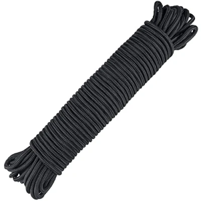 Image of G2PLUS 30M Multi functional Nylon Rope, 6MM Thick Heavy Duty Hanging Cord String, Traction Tying Rope for Camping Outdoor Garden