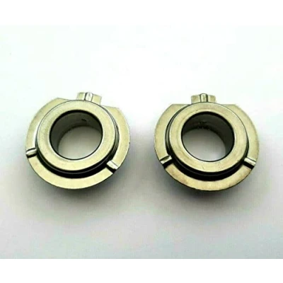 Image of taylorshopnet 2X H7 LED Metal Headlight Bulb Holder Base Adapter Socket Retainer Replacement