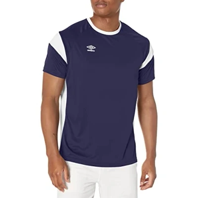 Image of Umbro Men&#039;s Inter Soccer Jersey Shirt, Navy Blue, Medium