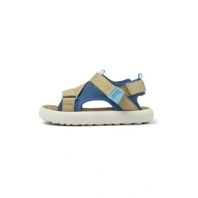 Image of Camper Flota Walking sandals for kids, Size: 280, Blau beige shoes