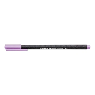 Image of STAEDTLER 334 62 Triplus Fineliner Superfine Pen, 0.3mm Line Width Lavender (Box of 10)