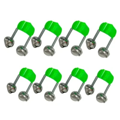Image of NA 20 Pcs Fishing Rod Bite Alarm Twin Bells Tackle Loud Dual Alert Clips Suitable For Enthusiasts
