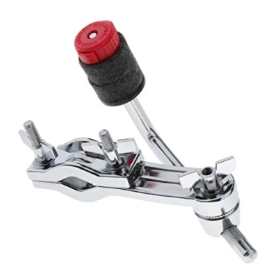 Image of Perfeclan Medium Cymbal Attachment Arm Clamp Holder, with Quick Washers, for in use