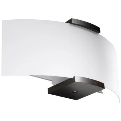 Image of Emilio 2 Light Wall White, Wenge, E14