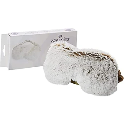 Image of Warmies® Fully Heatable Wellness Eye Mask Scented with French Lavender Beige