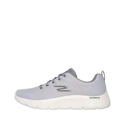 Image of Skechers Men&#039;s Go Walk Flex Sneaker, Light Gray Textile, 7 UK