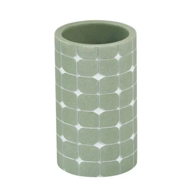 Image of Showerdrape Mosaica Pistachio Tumbler