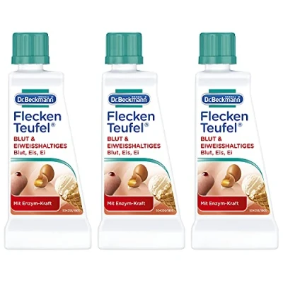 Image of Dr. Beckmann Fleufel Stain Removal Blood &amp; Protein Containing 1 x 50 ml for Home