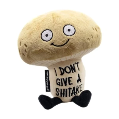 Image of Punchkins I Don&#039;t Give a Shitake! Adult Mushroom Theme Plushie