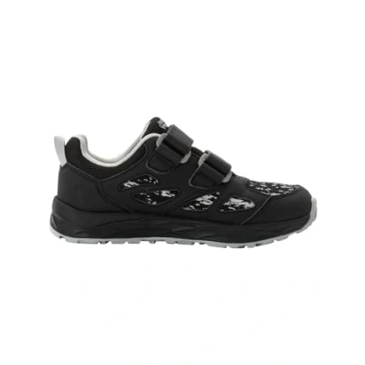 Image of Jack Wolfskin Boy&#039;s Unisex Kids Woodland 2 Texapore Low Vc K Walking Shoe, Phantom, 12 UK Child