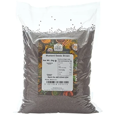 Image of Old India Mustard Seeds Brown 2kg