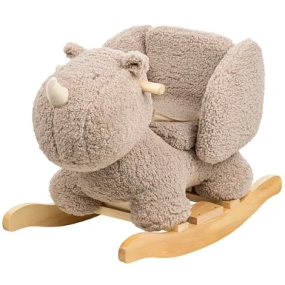 Image of Nattou NATTED544023 Rocker, Rhino Teddy, one Size