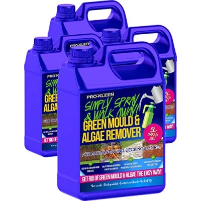 Image of Pro Kleen Patio Cleaner Simply Spray &amp; Walk Away Concentrate Green Mould and Algae Killer Remover 20 Litres