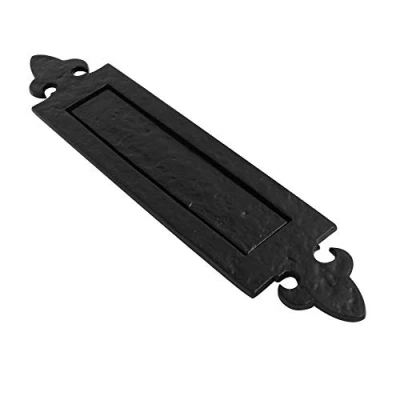 Image of Lunn Hardware Fleur de Lys Letter Plate , 350 mm Length x 75 Width
