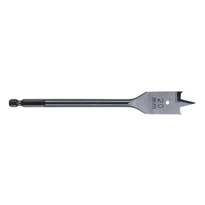 Image of Milwaukee 1/4&quot;HEX Flat Drill/Boring Bit 20x160mm