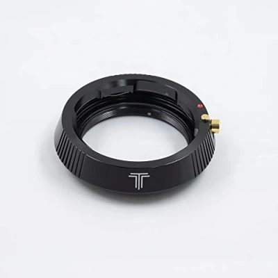 Image of TTArtisan Metal Bodied Lens Adapter to fit a Leica M Canon EOSR Camera Black