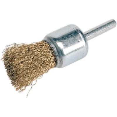 Image of Sealey Flat Top Decarbonising Brush 25mm