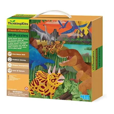 Image of 4M Dinosaurs 3D Floor Puzzles
